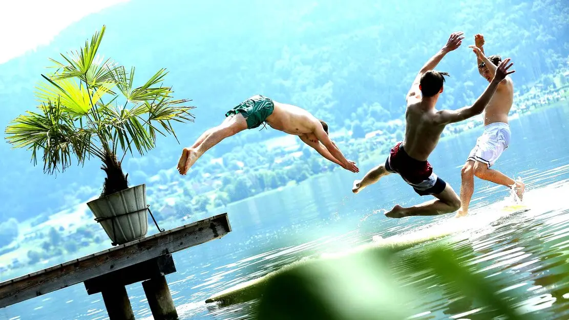 Galerie Hotel Birkenhof für die Schulsportwoche am Ossichaer See